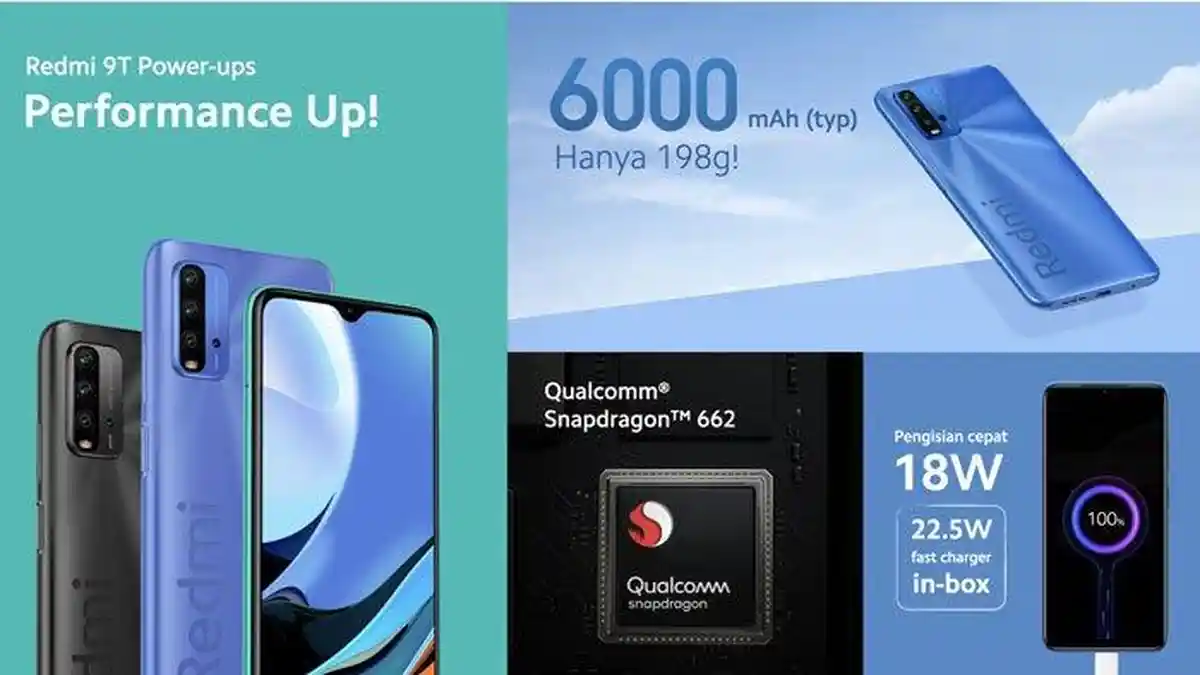 Harga dan Spesifikasi Xiaomi Redmi 9T, Cek Harga HP Xiaomi Lainnya