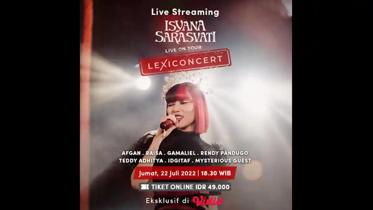 Nonton Isyana Sarasvati LEXICONCERT Bali dari Rumah Live Streaming Malam Ini, Tiket Mulai Rp 44 Ribu