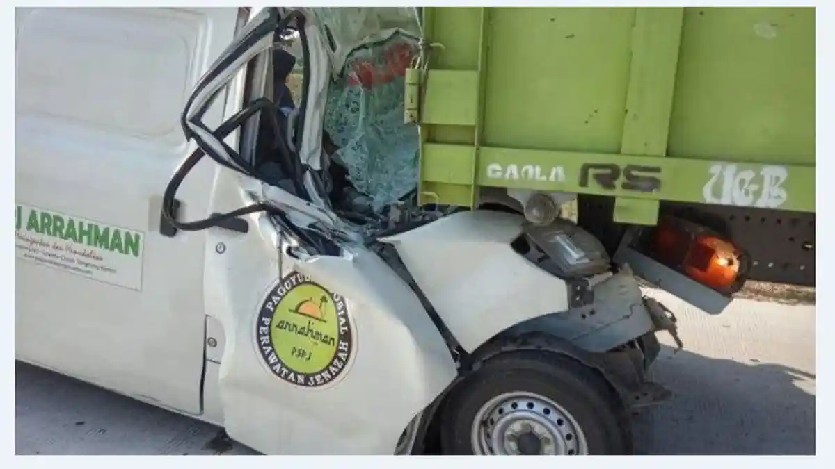 Kecelakaan Tragis Ambulans Pengantar Jenazah di Tol Pejagan, 5 Orang Tewas, Ini Kronologinya
