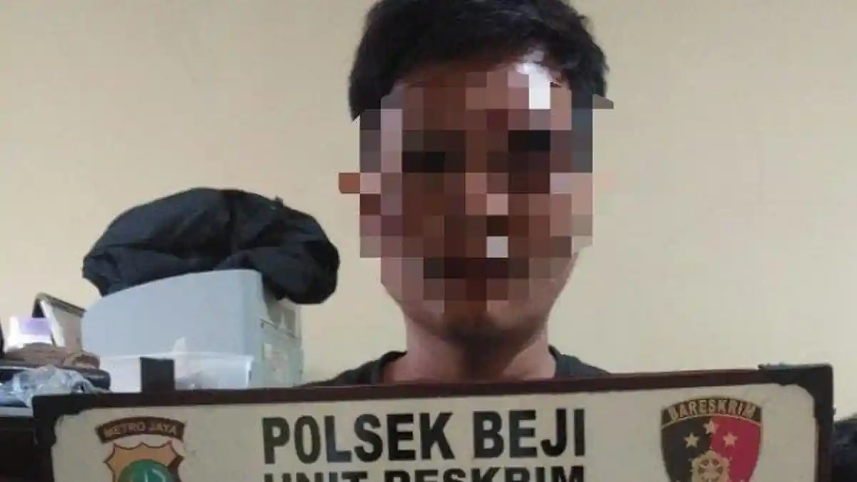 Maling Motor di Depok Babak Belur Dihakimi Warga