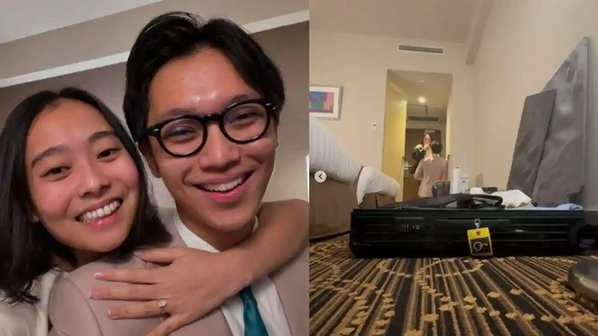 Brandon Salim Resmi Lamar Sang Kekasih Dhika Himawan di Jepang