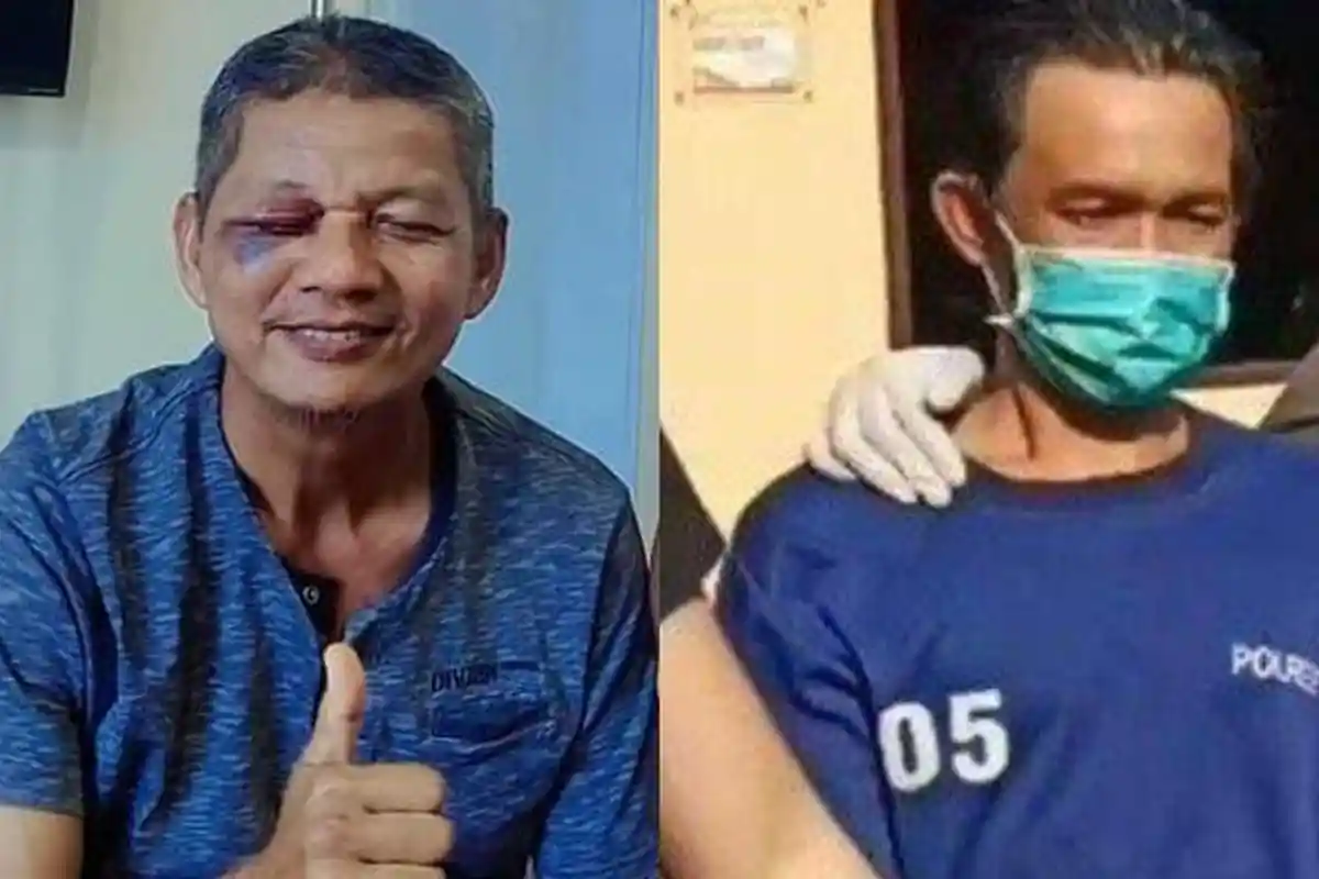 Ikhlas Buta, Zaharman Guru Diketapel Wali Siswa Tak Pernah Minta Pelaku Dipenjara, Keluarga Bereaksi