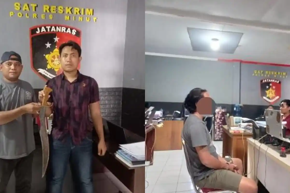 Kronologi Adik Bunuh Kakak di Tatelu Minut Sulawesi Utara, Ngaku Cari Angin Padahal Ambil Sajam