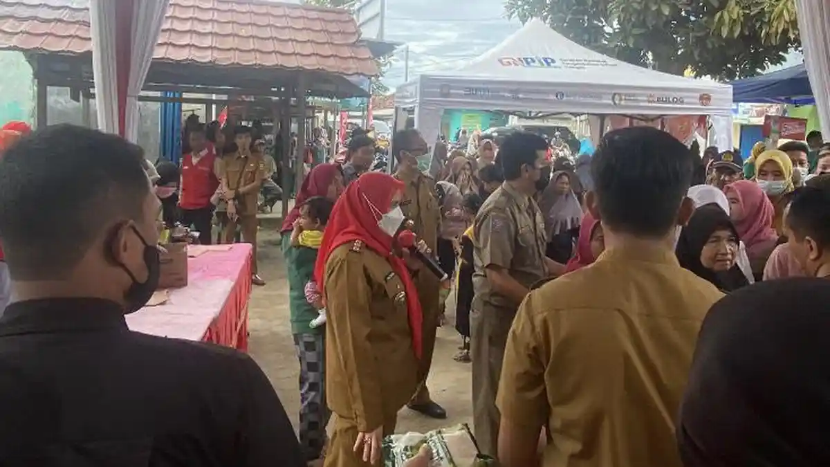 Puasa ke 19, Pasar Murah Pemkot Bandar Lampung Digelar di Campang Raya