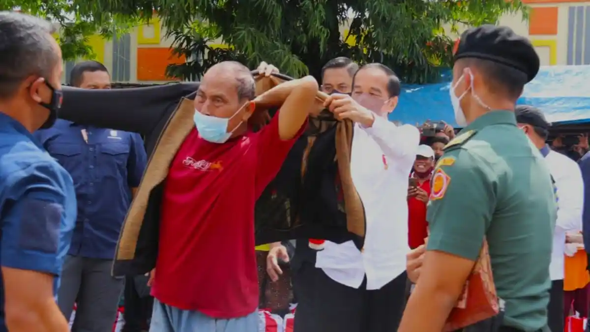 Oni Priyono, Warga Blora yang Dapatkan Jaket Presiden Jokowi