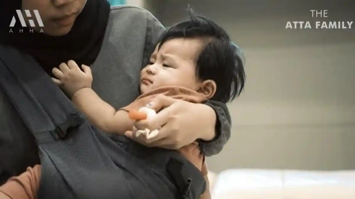 Ameena Anak Atta Halilintar Jatuh Sakit hingga Alami Demam dan Muntah