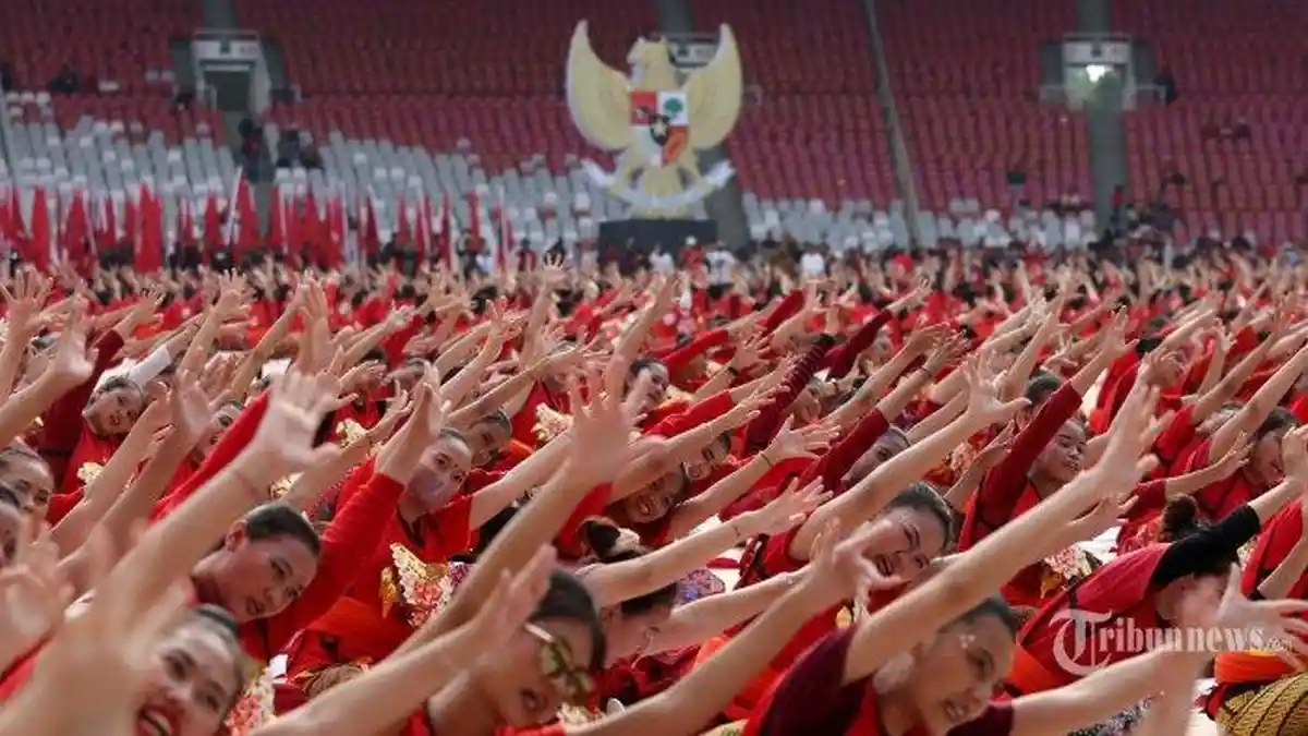 Presiden Jokowi dan Wapres Ma'ruf Amin Hadiri Puncak Bulan Bung Karno, PDIP Undang Sandiaga Uno