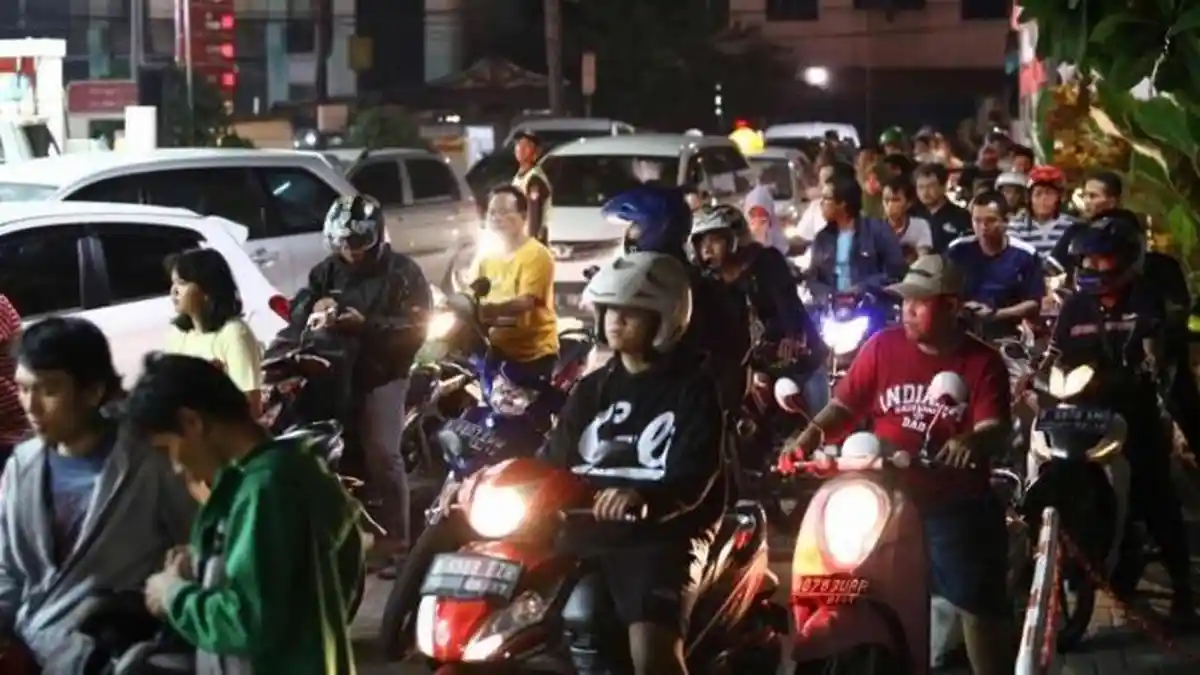 Massa HMI Bubar, Jalan Cikini Bisa Dilalui