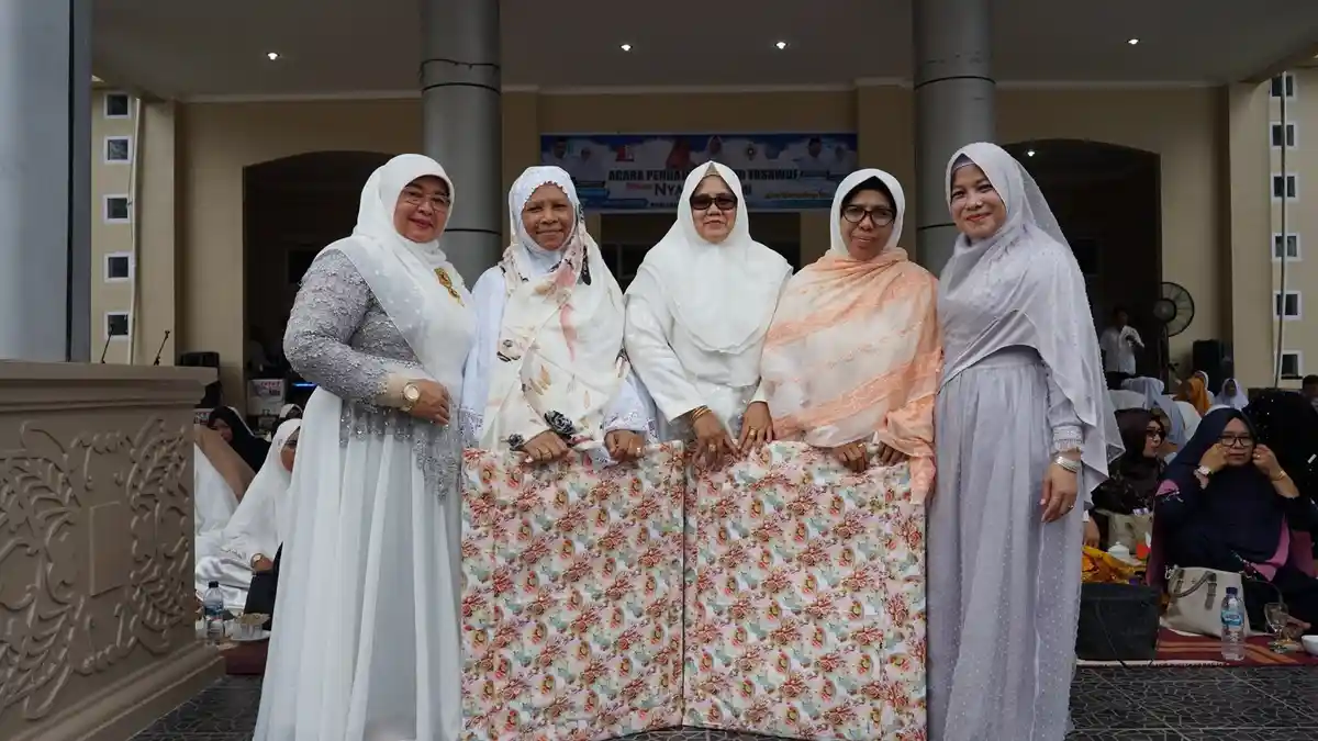 PKK dan DW di Nagan Raya Adakan Zikir, Dipimpin Istri Abuya Amran Wali Al-Khalidi