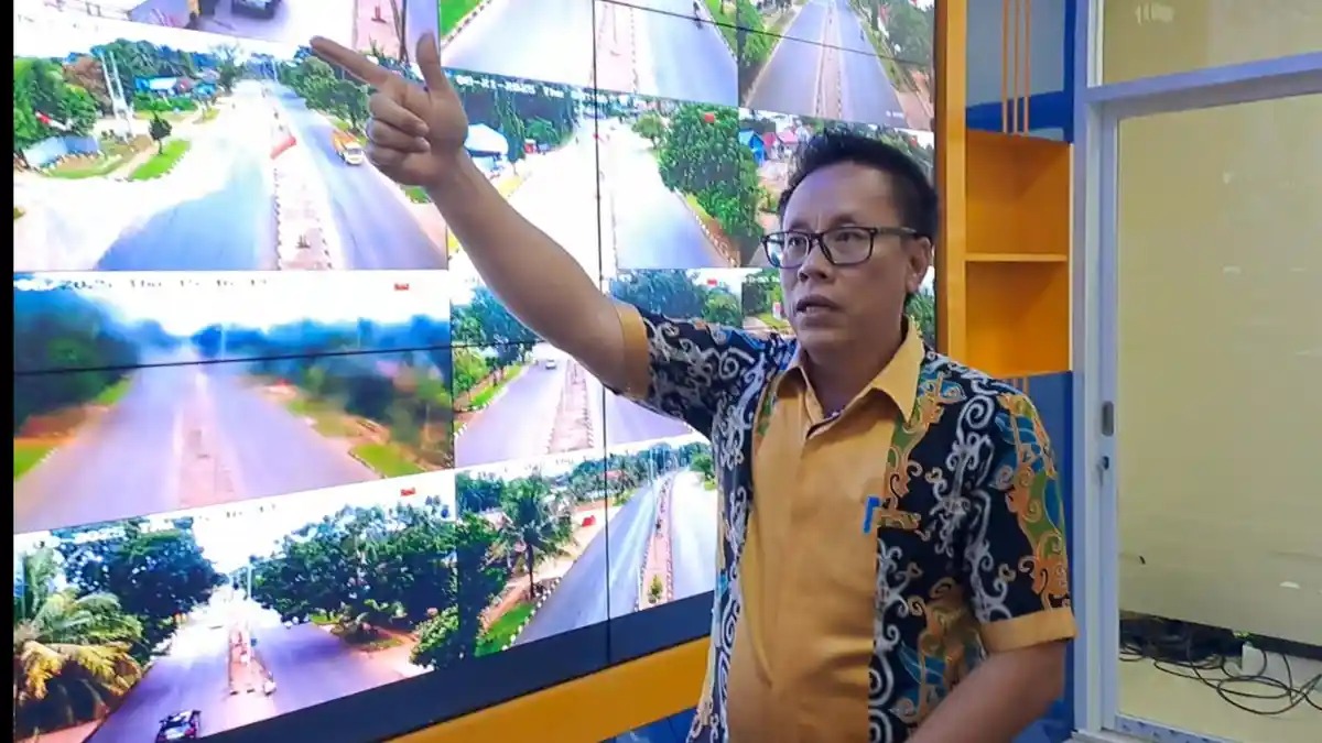 CCTV  yang Dipasang Dishub Kubar Ternyata Bantu Polisi Ungkap Kecelakaan LaluLintas