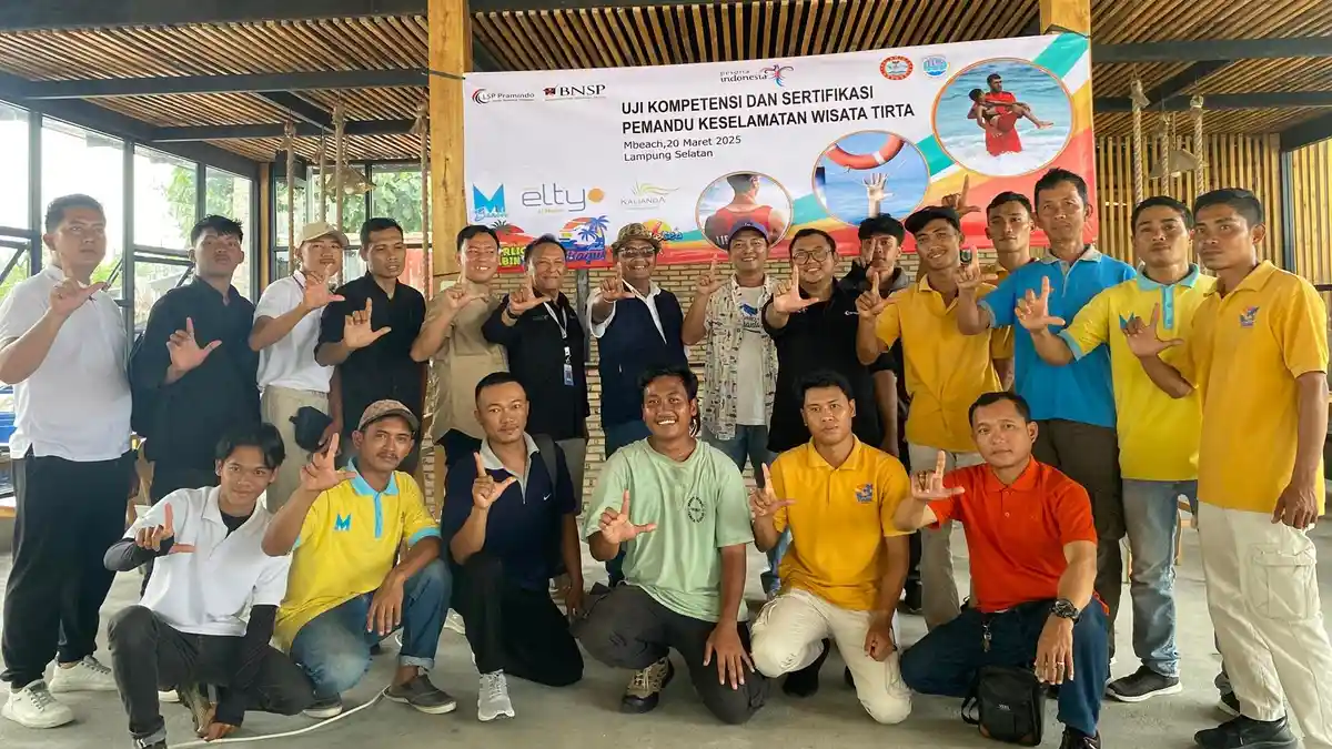 Manajemen Nirwana Merak Belantung Selenggarakan Uji Kompetensi dan Sertifikasi Lifeguard - SERTIFIKASI-PEMANDU-Nirwana-Merak-Belantung.jpg