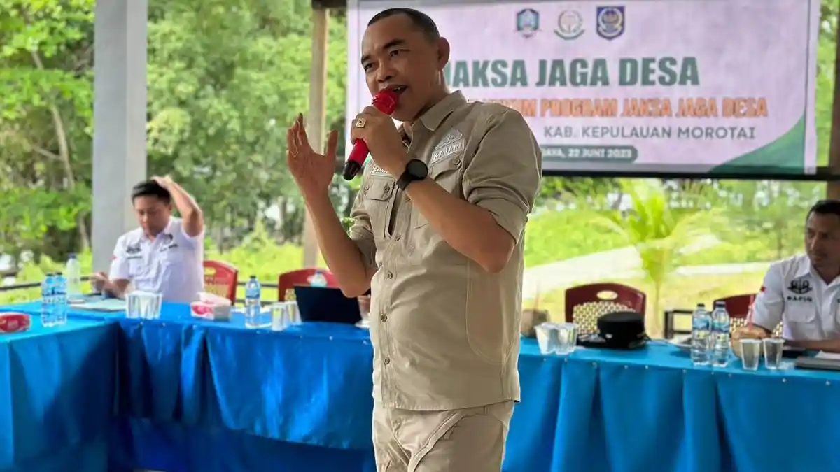 Cegah Penyalahgunaan Dana Desa, Kejari Morotai Paparkan Program Jaksa Jaga Desa