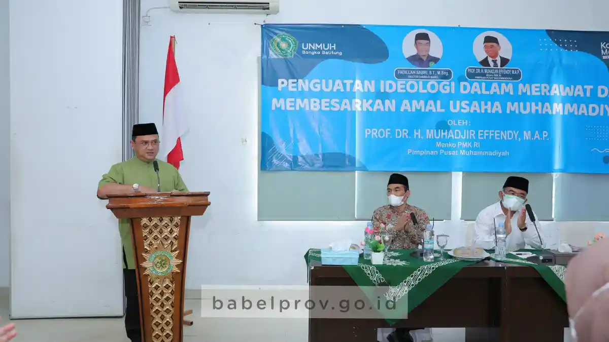 Universitas Muhammadiyah Babel Terus Bergerak Maju, Gubernur Berikan Apresiasi