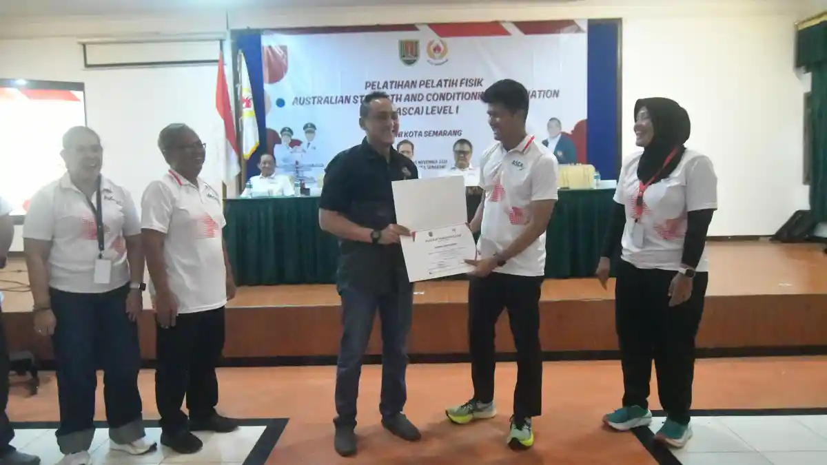 KONI Semarang Incar Transfer Ilmu Kepelatihan Fisik dari ASCA secara Berkelanjutan