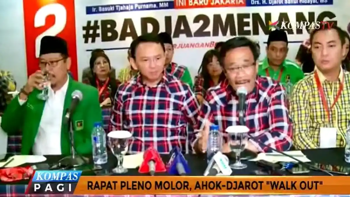 72 Persen Masyarakat Puas dengan Kinerja Ahok-Djarot