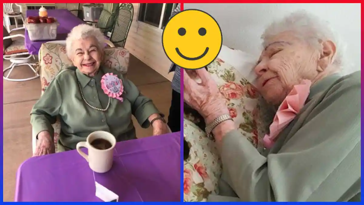 Nenek 103 Tahun Dapat Hadiah Terbaik di Hari Ulang Tahunnya, Teman Berbulu!