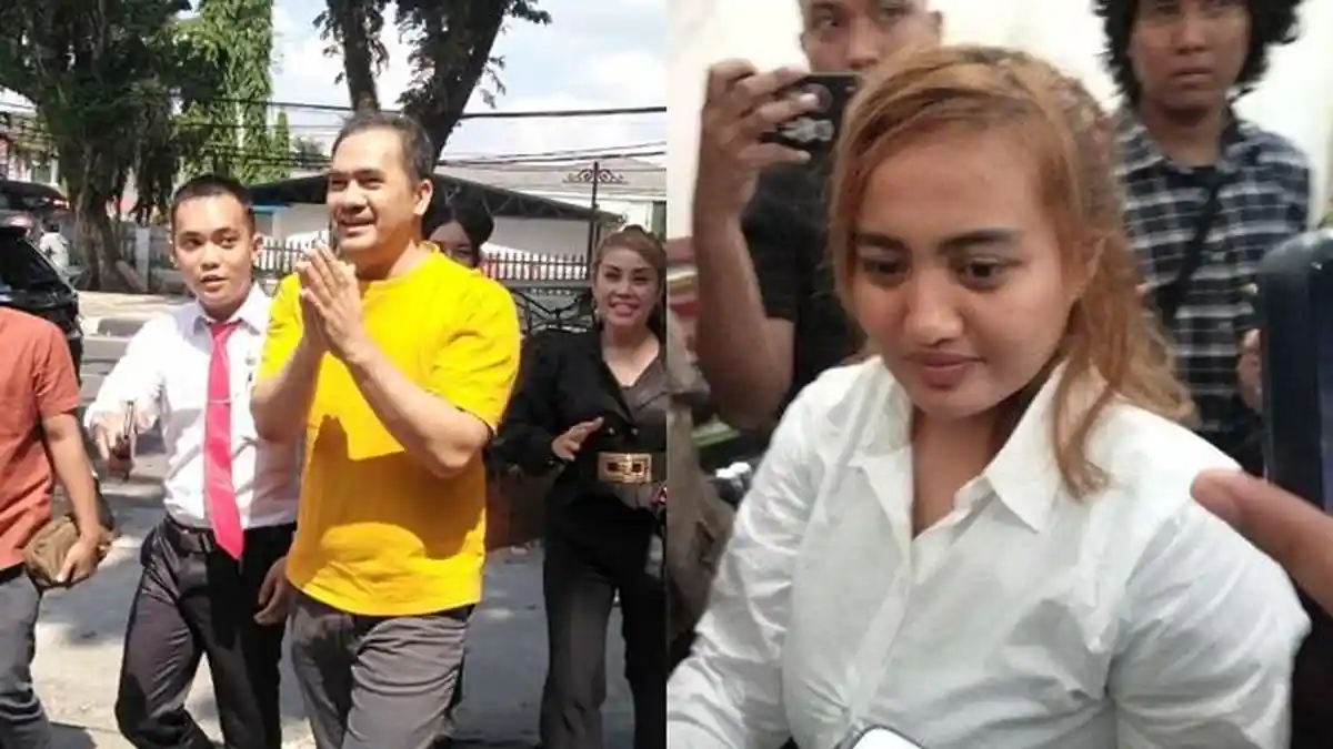 Saiful Jamil Besuk Lina Mukherjee Dipenjara, Rayakan Ulang Tahun Bareng di Lapas Perempuan Palembang