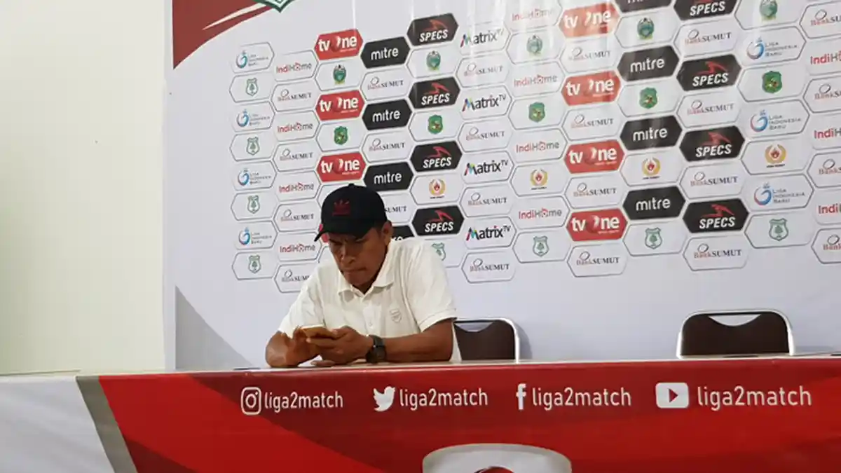 Pelatih PSMS Siap Berikan Keterangan ke PSSI Soal Pengakuan Wasit Candra yang Diancam Pakai Pistol