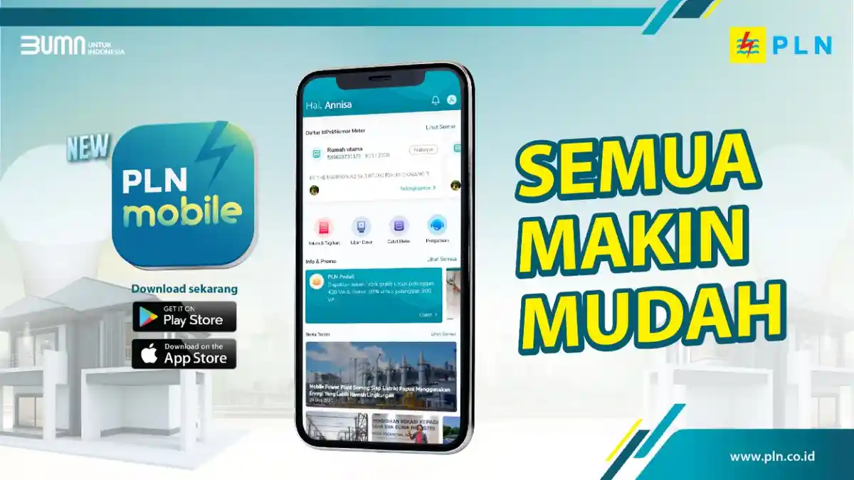Tanpa Perlu Menelepon, Hanya Sekali Sentuh, Semua Layanan PLN Bisa Diakses, Sangat Mudah