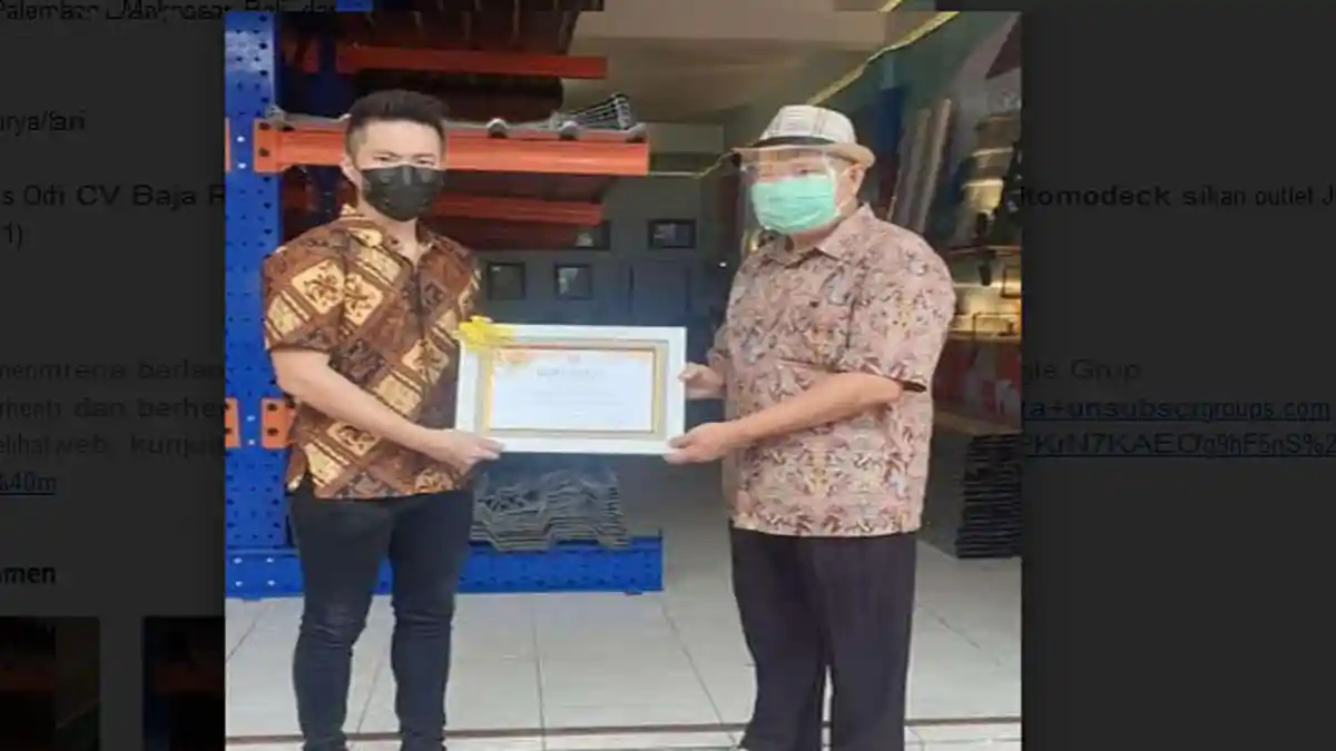 Mitra Juragan Atap Trosobo Targetkan Bisa Distribusikan Produk Hingga 100 Toko