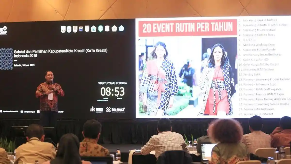 BEKRAF Puji Hendi, Kreatif Kembangkan Kota Semarang‎