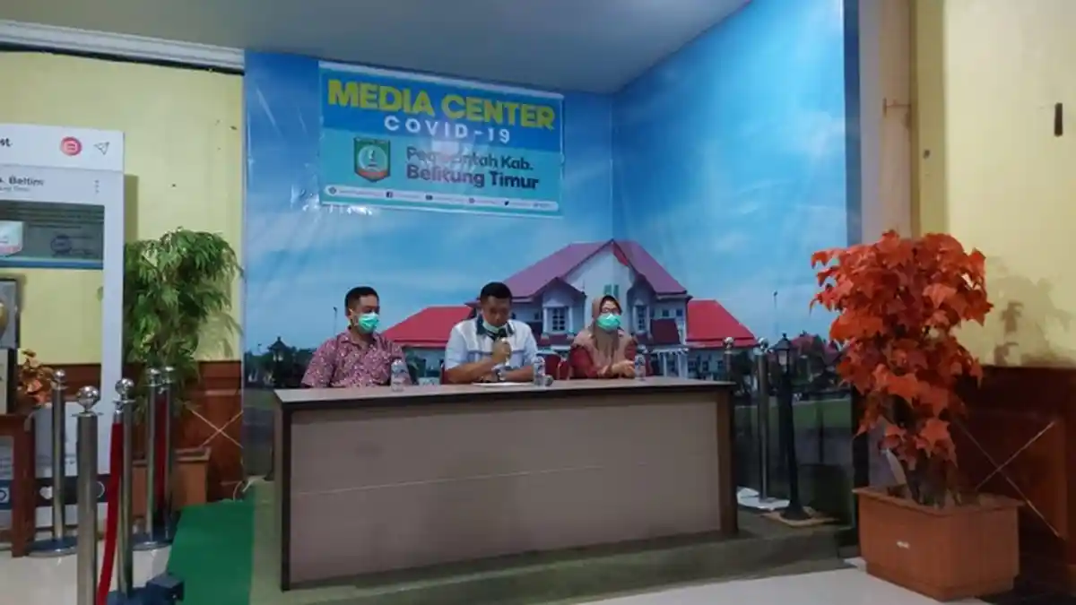 Pemkab Beltim Umumkan Hasil Swab 41 Orang, Hasilnya Negatif Semua