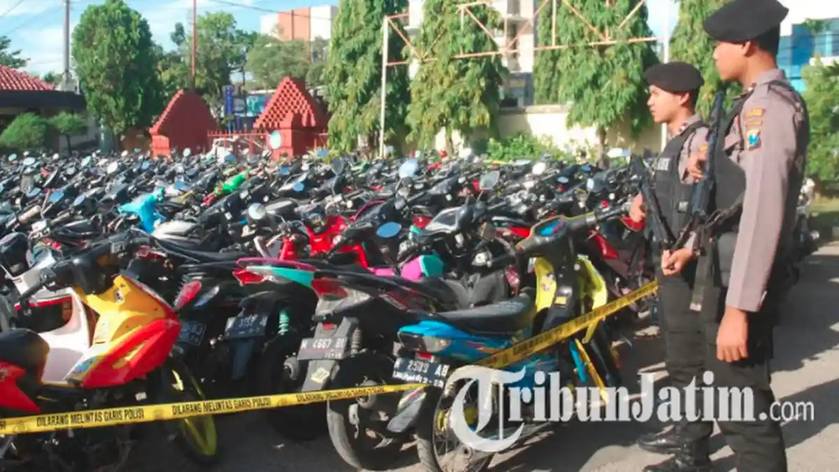 Ratusan Pelajar Nekat Balapan Liar di Depan Pendopo Jelang Sahur, Polisi Amankan 217 Motor Protolan