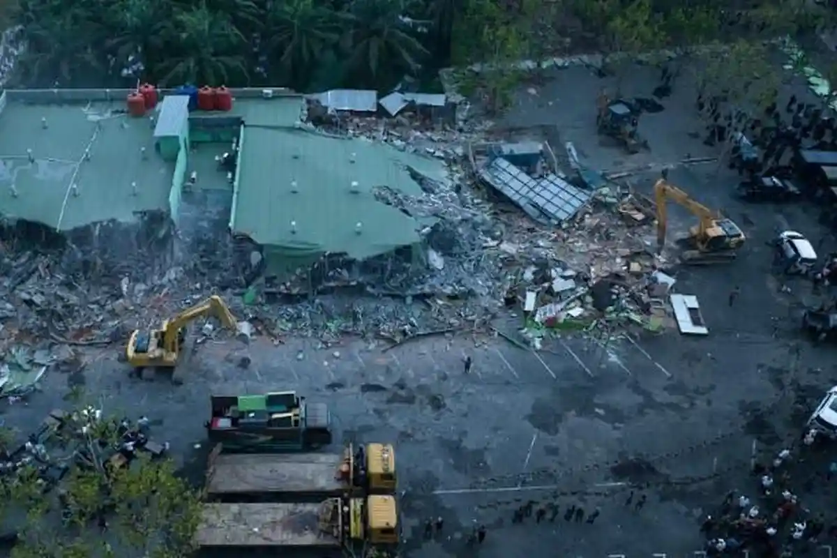 3 Diskotek yang Disinyalir Tempat Peredaran Narkoba Dirobohkan, 1 di Langkat dan 2 di Deliserdang