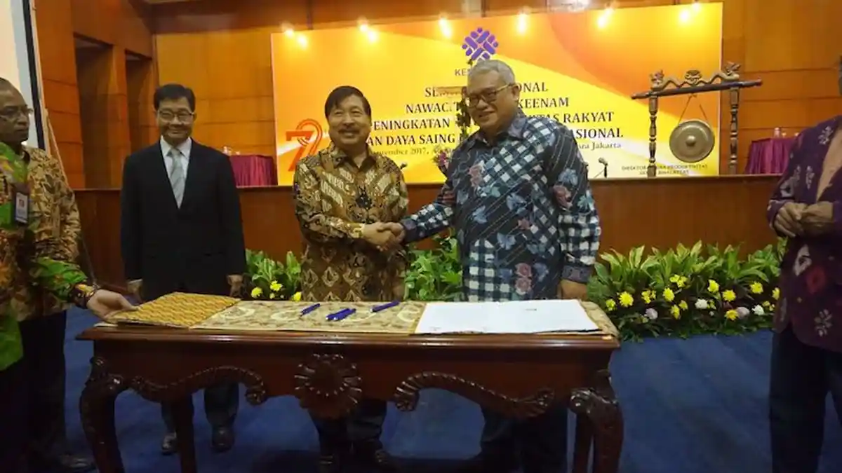 Kemanaker, IPB, Kadin Kerjasama Wujudkan Nawacita Ke-6