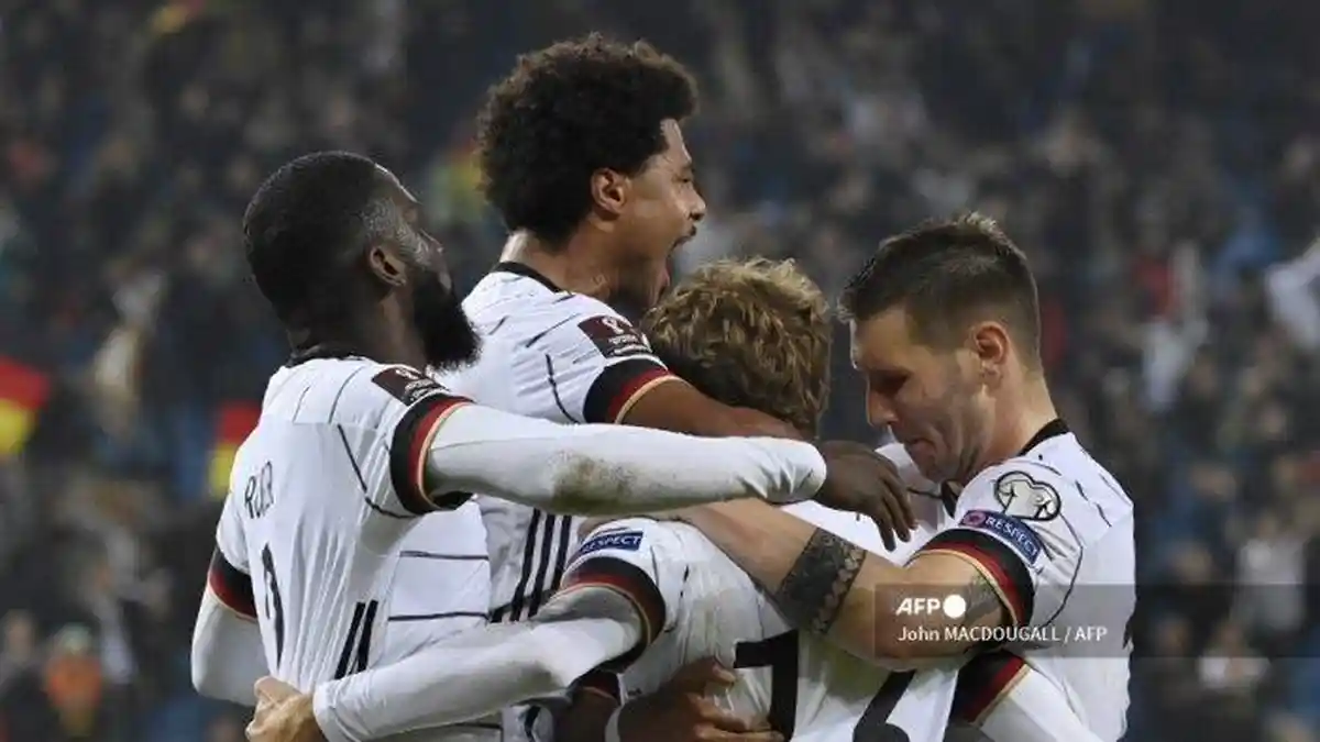 Hasil Lengkap Kualifikasi Piala Dunia 2022: Thomas Mueller Cetak Gol Kemenangan Untuk Jerman