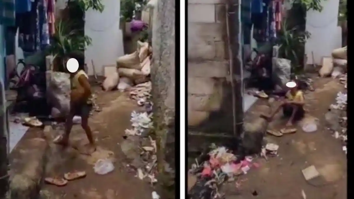 “Aku Lapar Mak Mau Makan” Teriak Bocah Bernama Gibran Minta Makan Tapi Malah Diamuk Ibunya