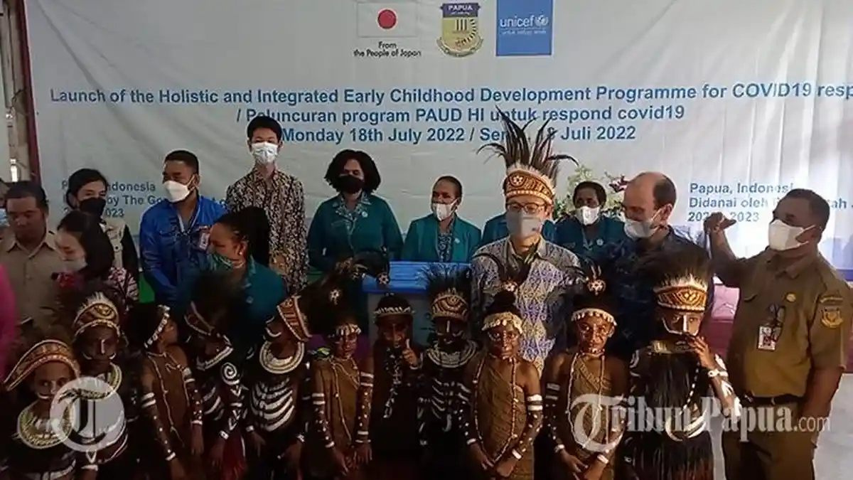 Sinergi UNICEF, Pemerintah Jepang, dan Indonesia dalam Program PAUD di Papua, Sulsel, dan NTT