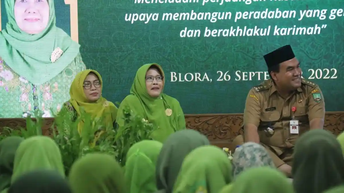 Bupati Blora Minta Muslimat NU Turut Awasi Penyaluran BLT: agar Aksi Sunat Bantuan Tak Terulang