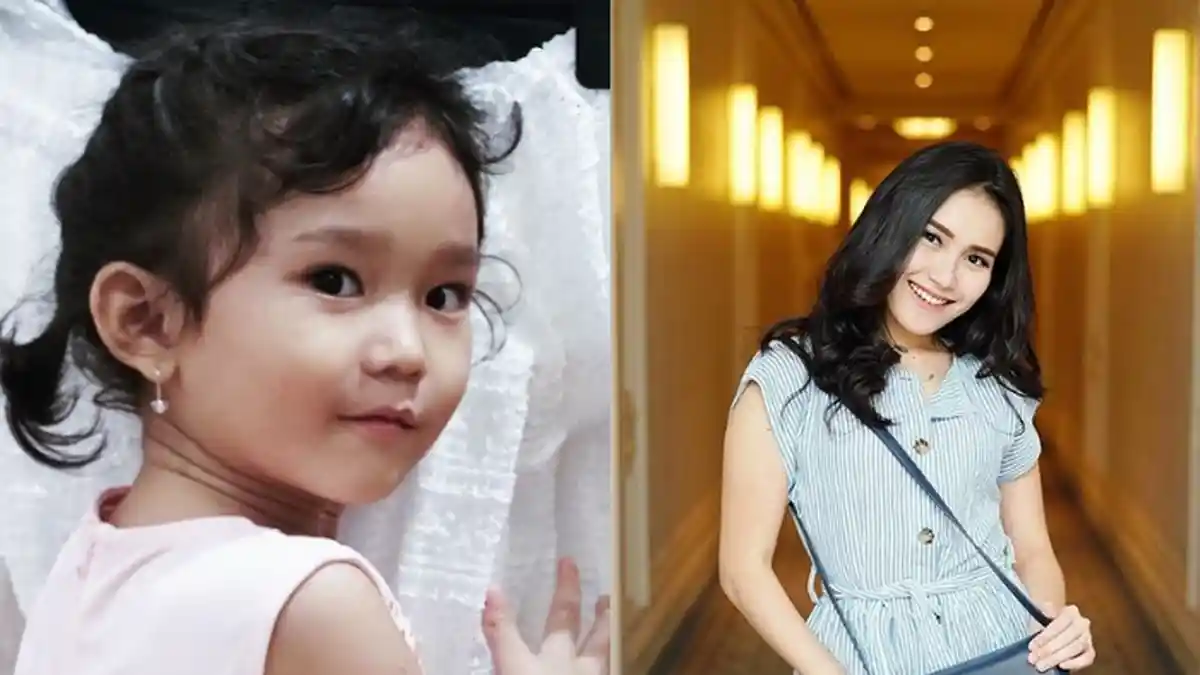 Putri Ayu Ting Ting Berpose dengan Gaya Imut, Bagian Perutnya Malah Mencuri Perhatian