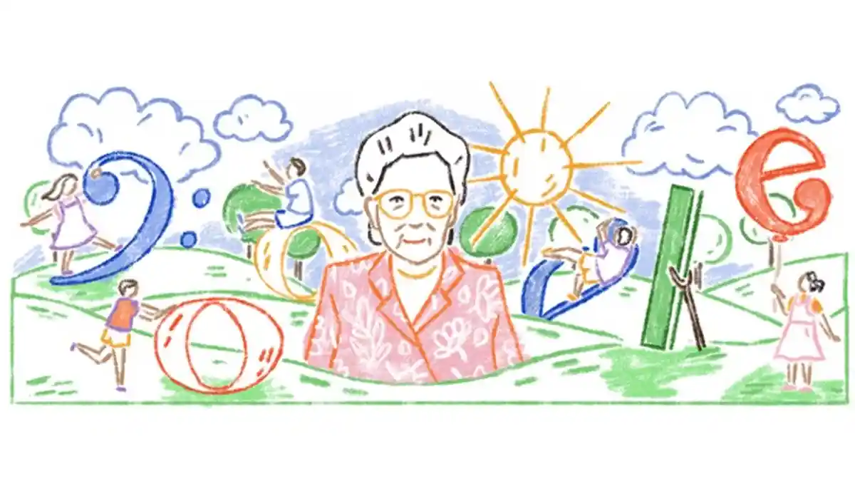 Google Doodle Hari Ini: Menggenang Sandiah Ibu Kasur, Tokoh Pendidik dan Pencipta Lagu Anak-anak
