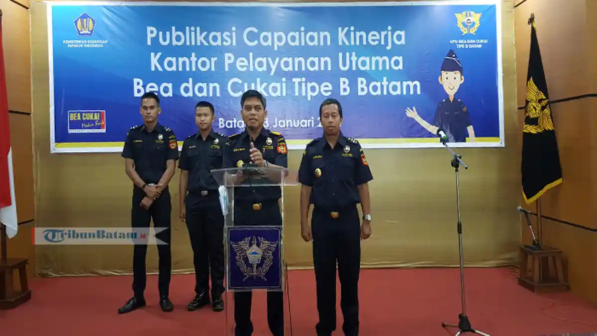 Lebihi Target, Penerimaan Negara Tahun 2018 Melalui BC Batam Tembus Rp 168,26 Miliar