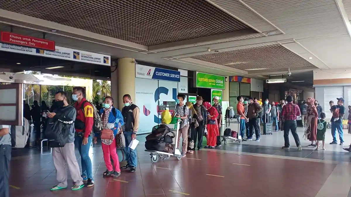 SELAMA Januari 2021, Hanya 100.123 Orang Masuk ke Batam Menggunakan Pesawat