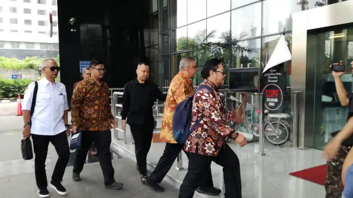 Ekspresi Sofyan Basir Saat Ditanya soal Pemeriksaan KPK