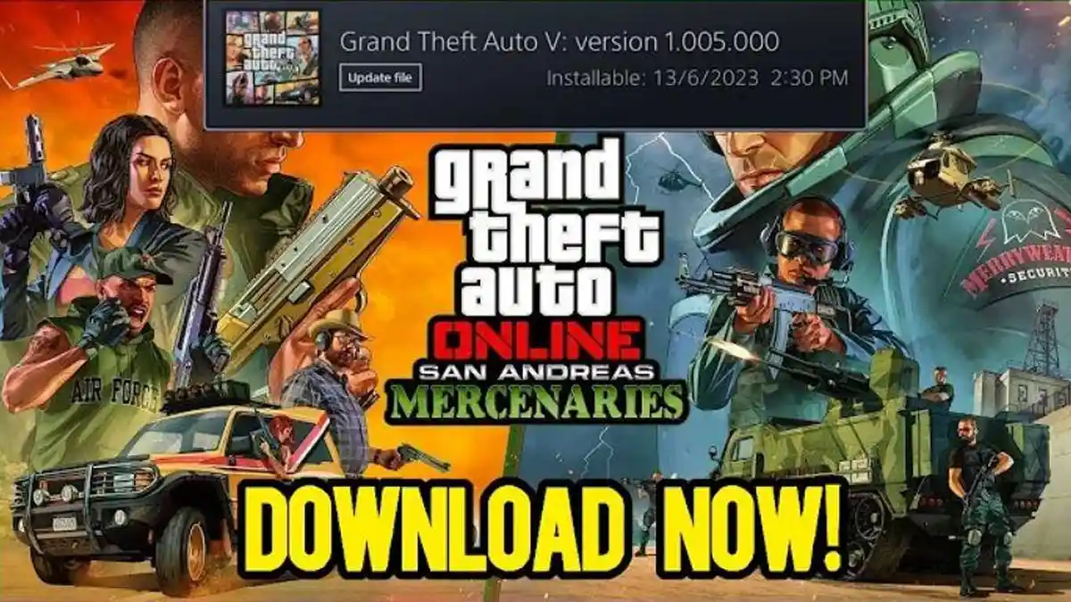 DOWNLOAD GTA Online San Andreas Mercenaries 2023 Full di PC, PS4 dan PS5, Misi Terbaru Kualitas HD