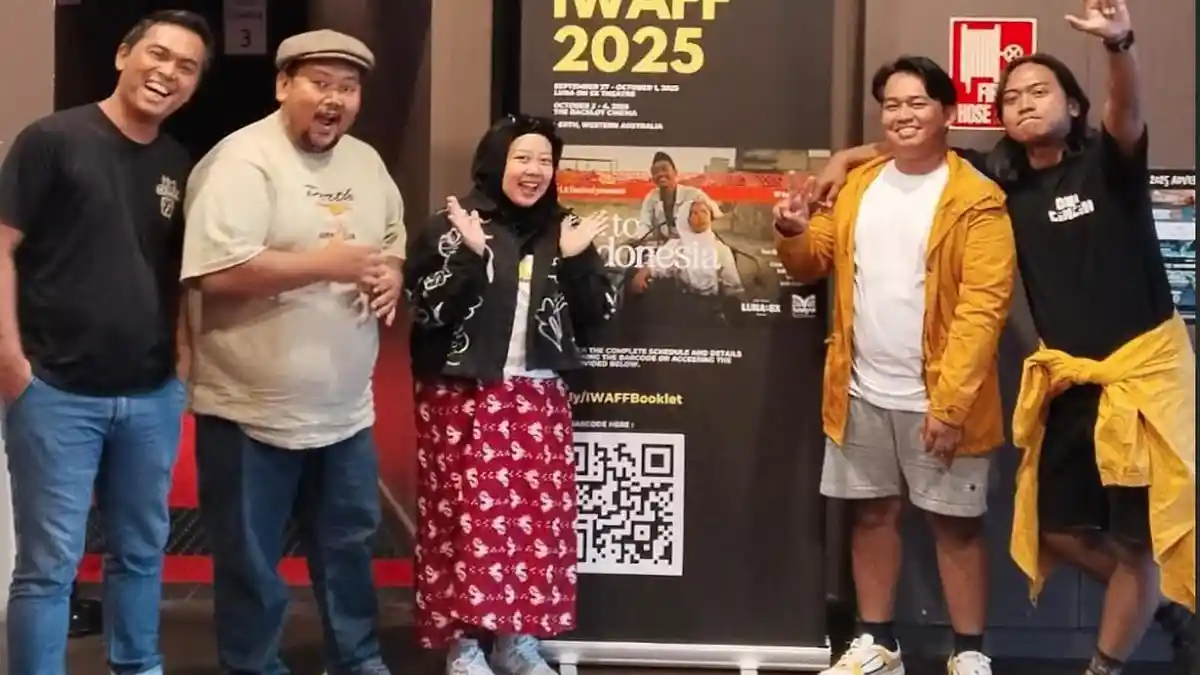 Hebat, Karya Komunitas Gresik Movie Tembus Layar Australia Barat di IWAFF 2025