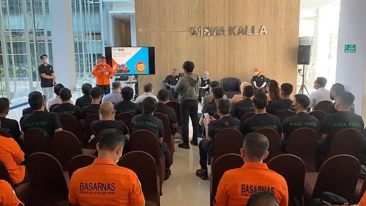21 Karyawan Kalla Group Ikuti Pelatihan Dasar SAR Kerja Sama Basarnas Sulsel