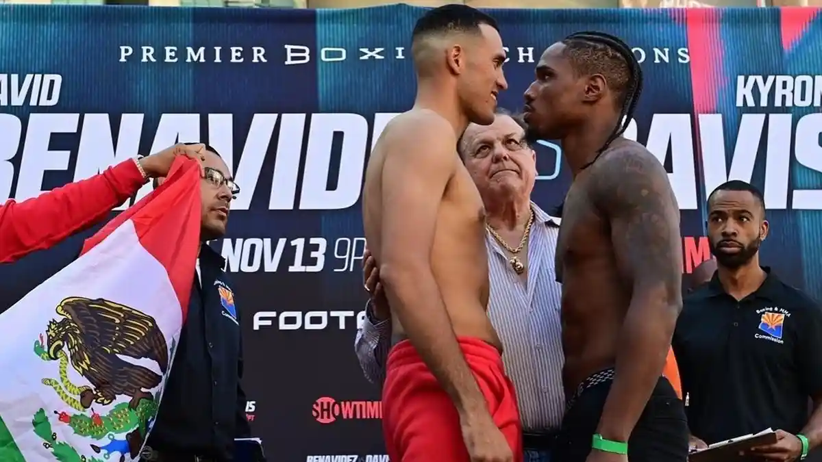 Link Nonton Streaming Tinju Live tvOne David Benavidez vs Kyrone Davis Minggu Pagi Ini Jam 09.00 WIB
