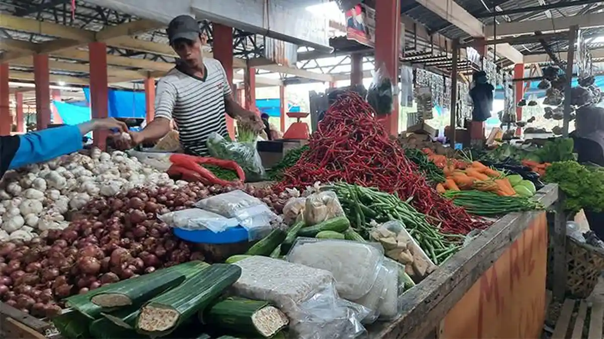 Harga Cabai Merah Besar Rp80 Ribu Per Kg di Kota Dumai