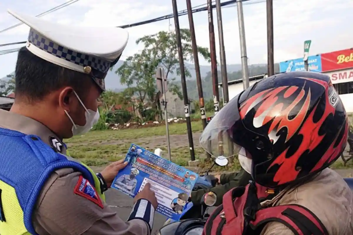 5 Hari Operasi Zebra Candi 2022, Polres Semarang Tindak 756 Pelanggar, Mayoritas Tidak Gunakan Helm