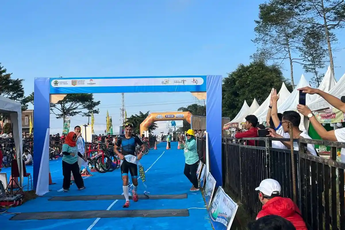 Specta Sindoro-Sumbing Triathlon 2024 Sukses Digelar, Wabup Ingin Atlet Baru Wonosobo Bermunculan