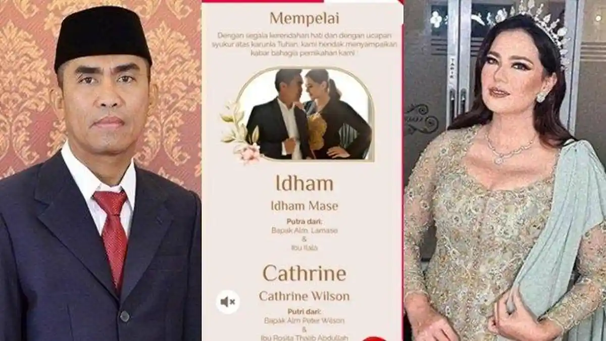 Profil dan Instagram Idham Masse Sosok Suami Baru Catherine Wilson, Anggota DPRD Sidrap, Sulsel