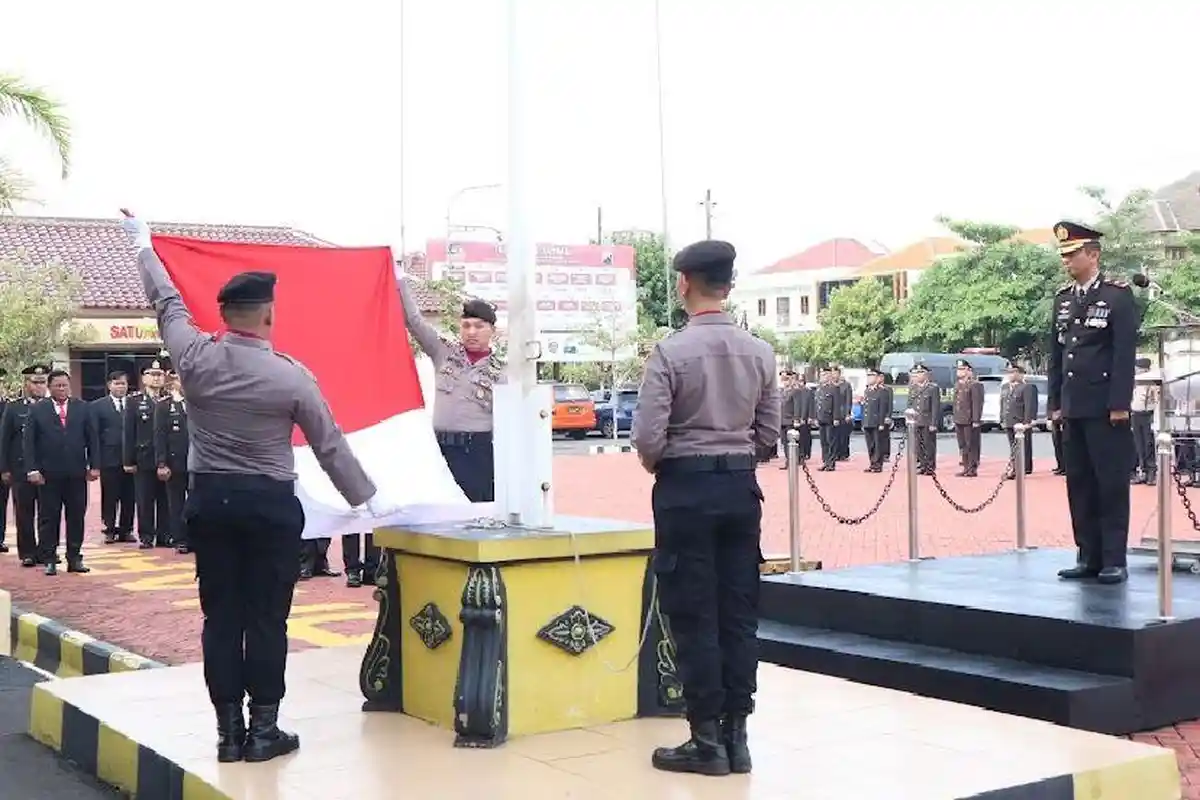 Semangat Pahlawan Tetap Hidup, Polres Jepara Upacara Peringatan Hari Pahlawan Tahun 2024