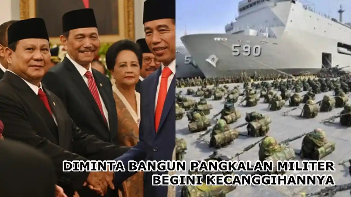Jokowi Minta Prabowo Bangun Pangkalan Militer Canggih di Penajam, Dilengkapi 7 Sistem Pertahanan