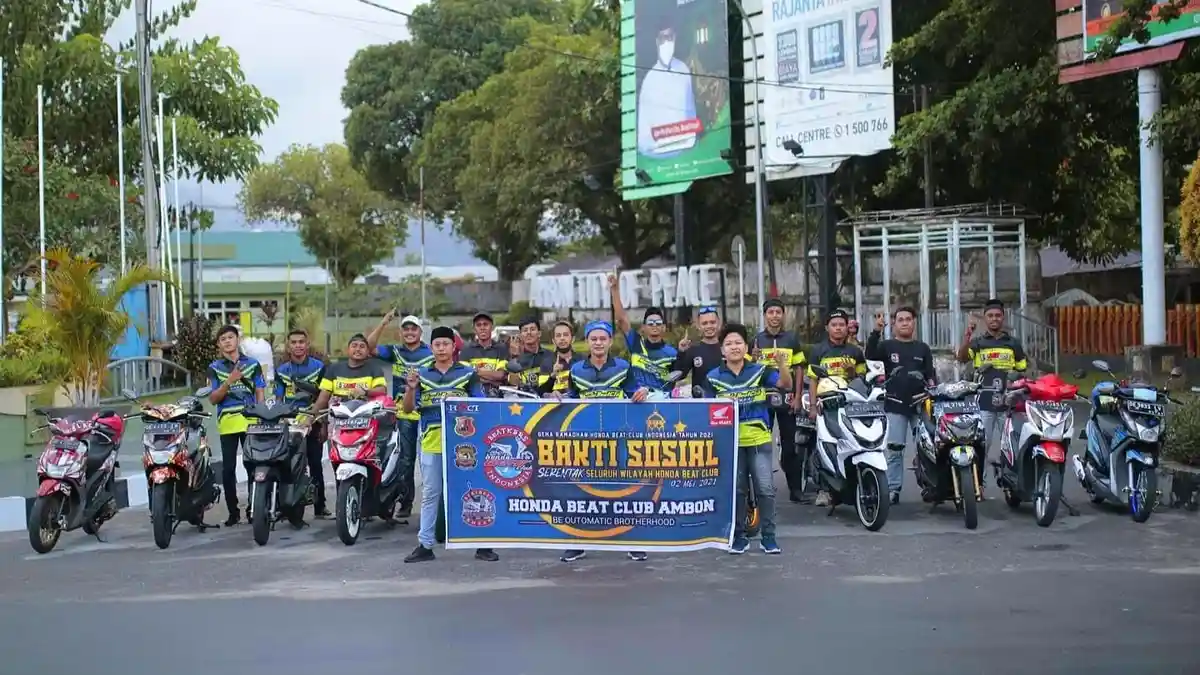 Ini Dia Profil Honda Beat Club Ambon, Be Automatic Brotherhood