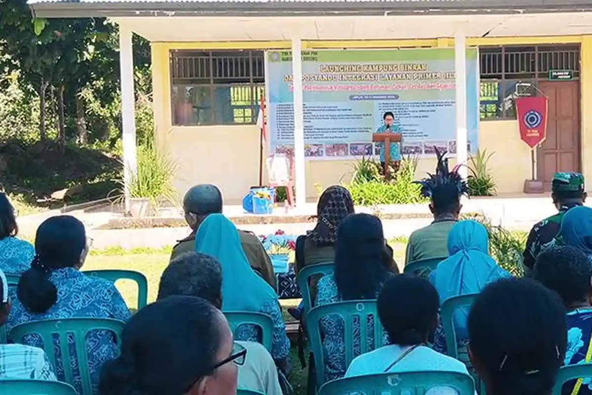 Kampung  Yeflio jadi Kampung Binaan dan Posyandu ILP di Kabupaten Sorong, Ini Pertimbangannya